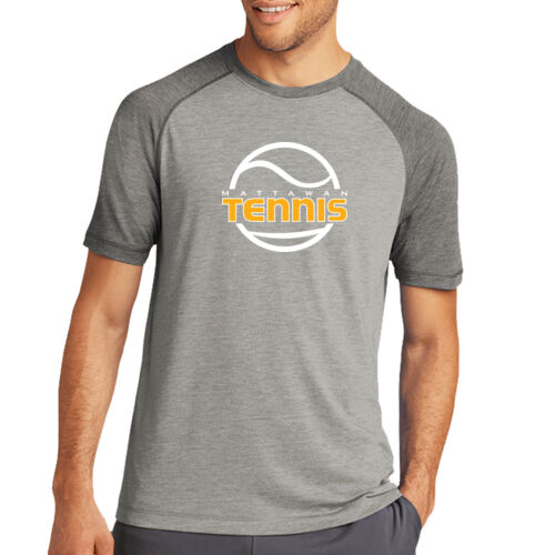 PosiCharge® Tri-Blend Wicking Raglan Tee Thumbnail