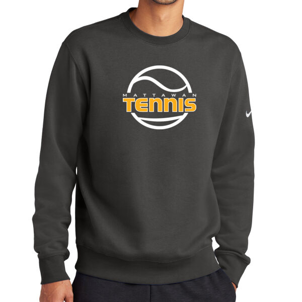 Nike Club Fleece Sleeve Swoosh Crew Thumbnail